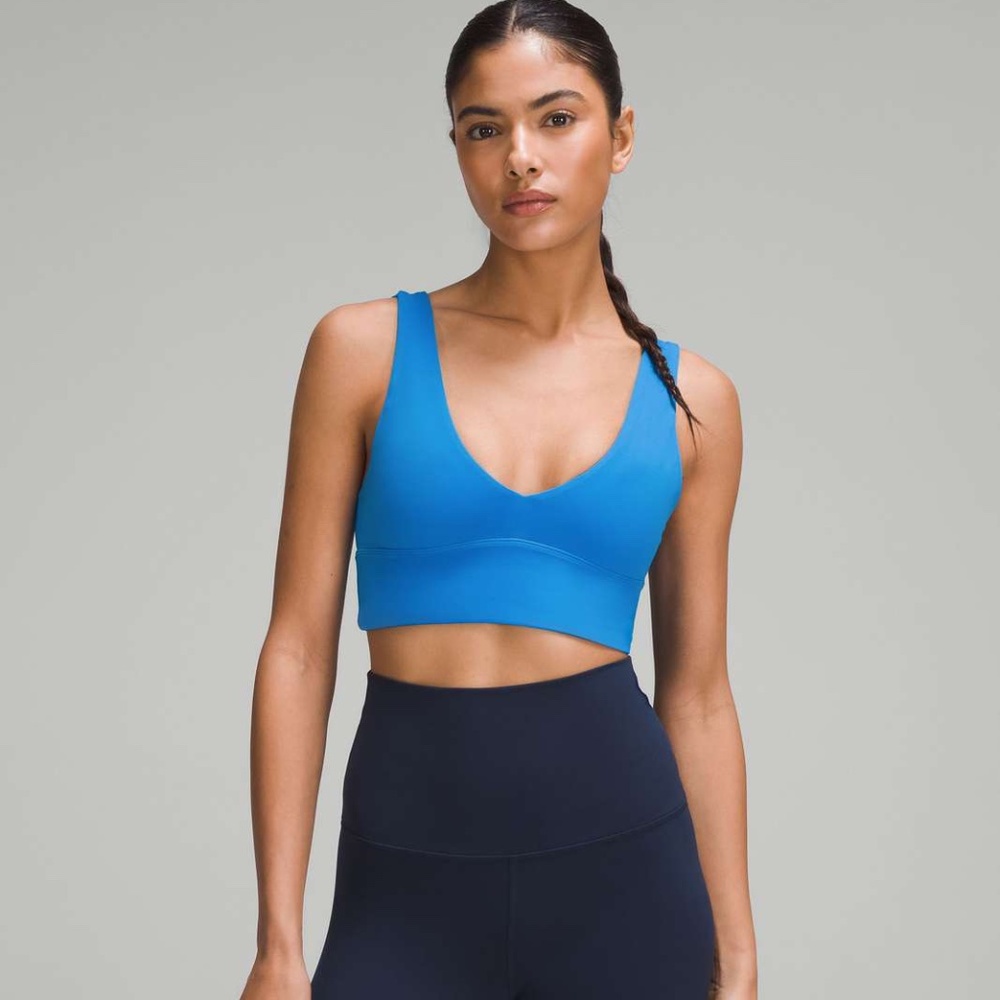 lululemon Align™ V-Neck Bra *Light Support, A/B Cup, Poolside